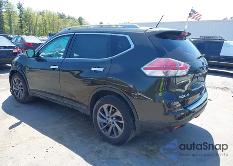 2016 Nissan Rogue Sl from USA, damaged, VIN 5N1AT2MV2GC769424